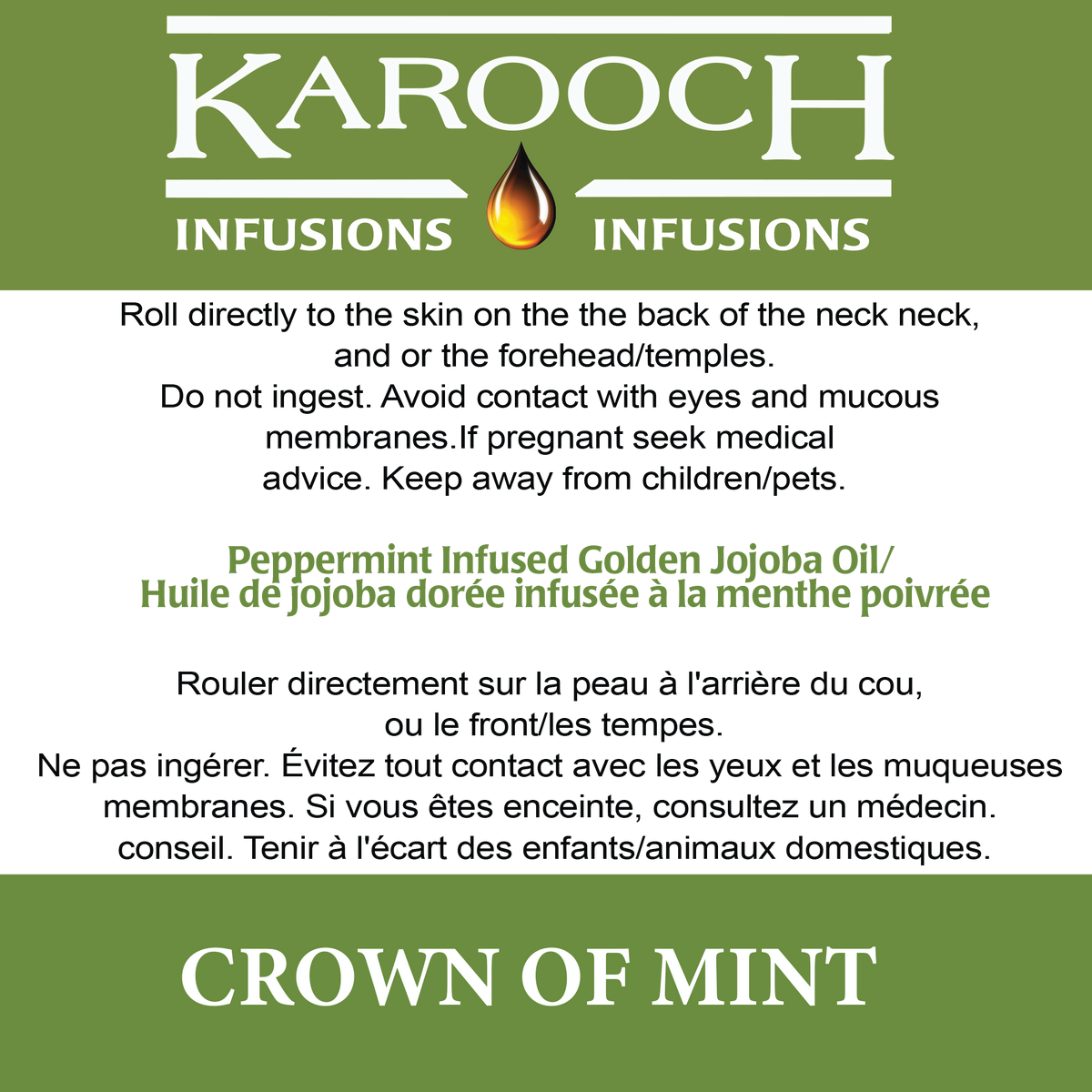 Crown of Mint Infusion Roll On