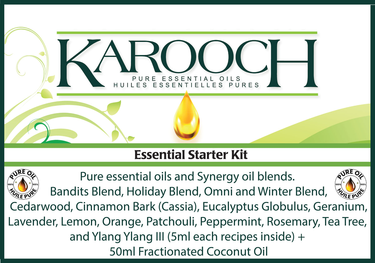 Karooch Starter Kit * Now with Bandits Blend and Fractionated Coconut *